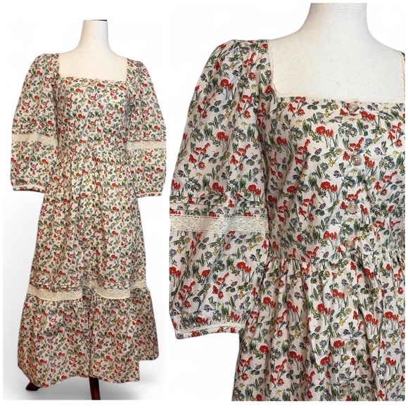 Meadows Dresses & Skirts - NWT Meadows Ixora Floral Prairie Dress. Size 6